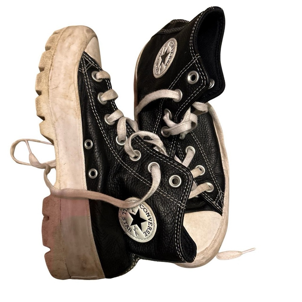 Converse Black and White High-Top Sneakers
